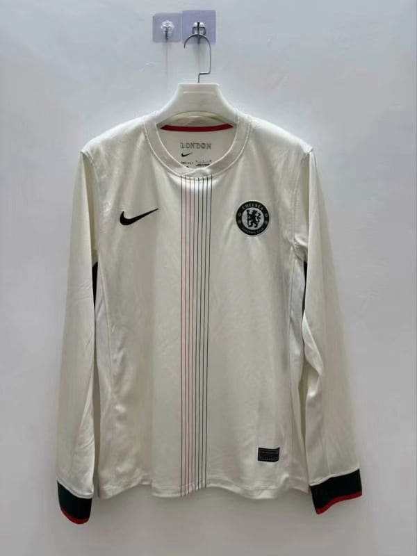 2025/26 Chelsea Long Sleeves Jersey Away Custom Football Shirt