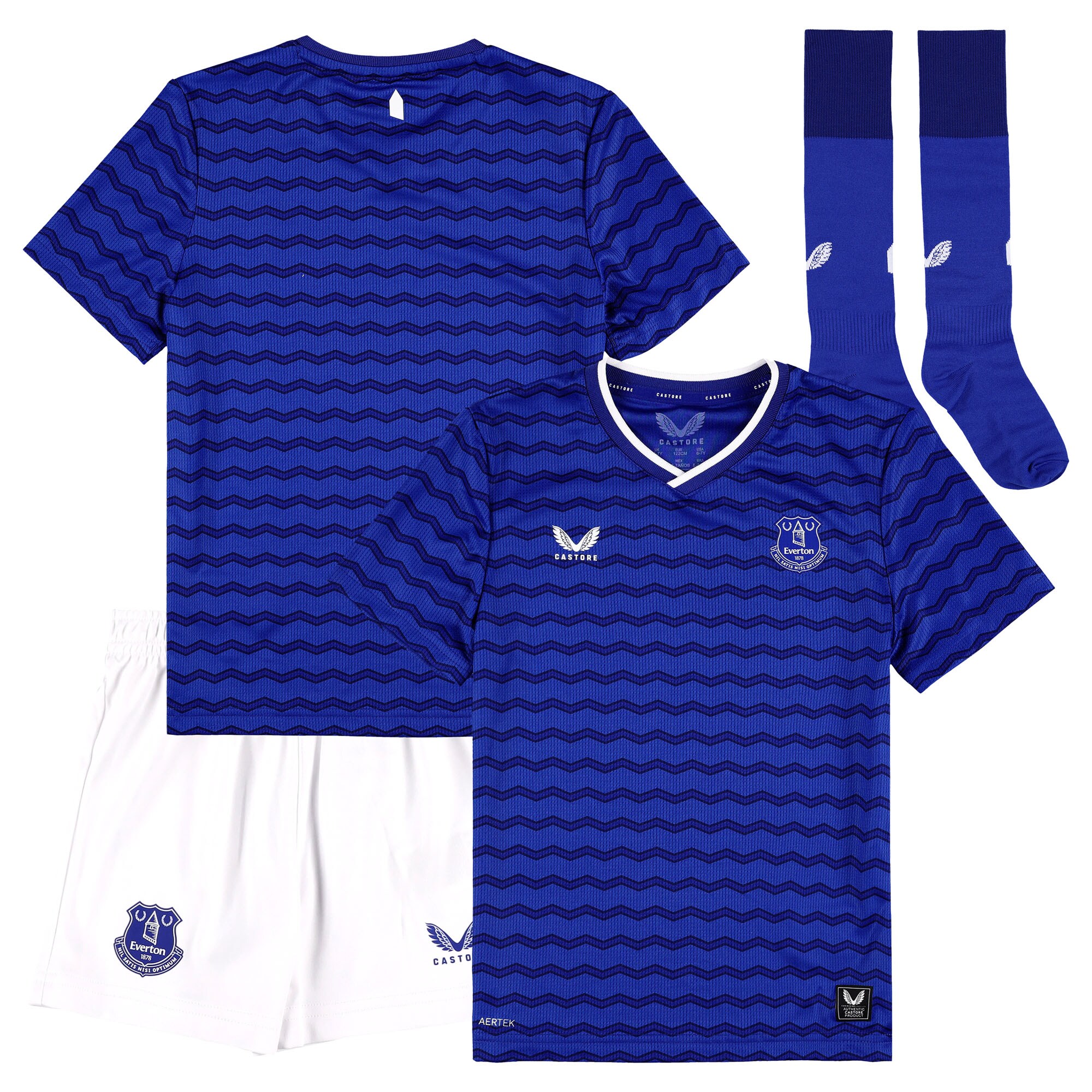 2025/26 Everton Home Football Shirt Kids Kits