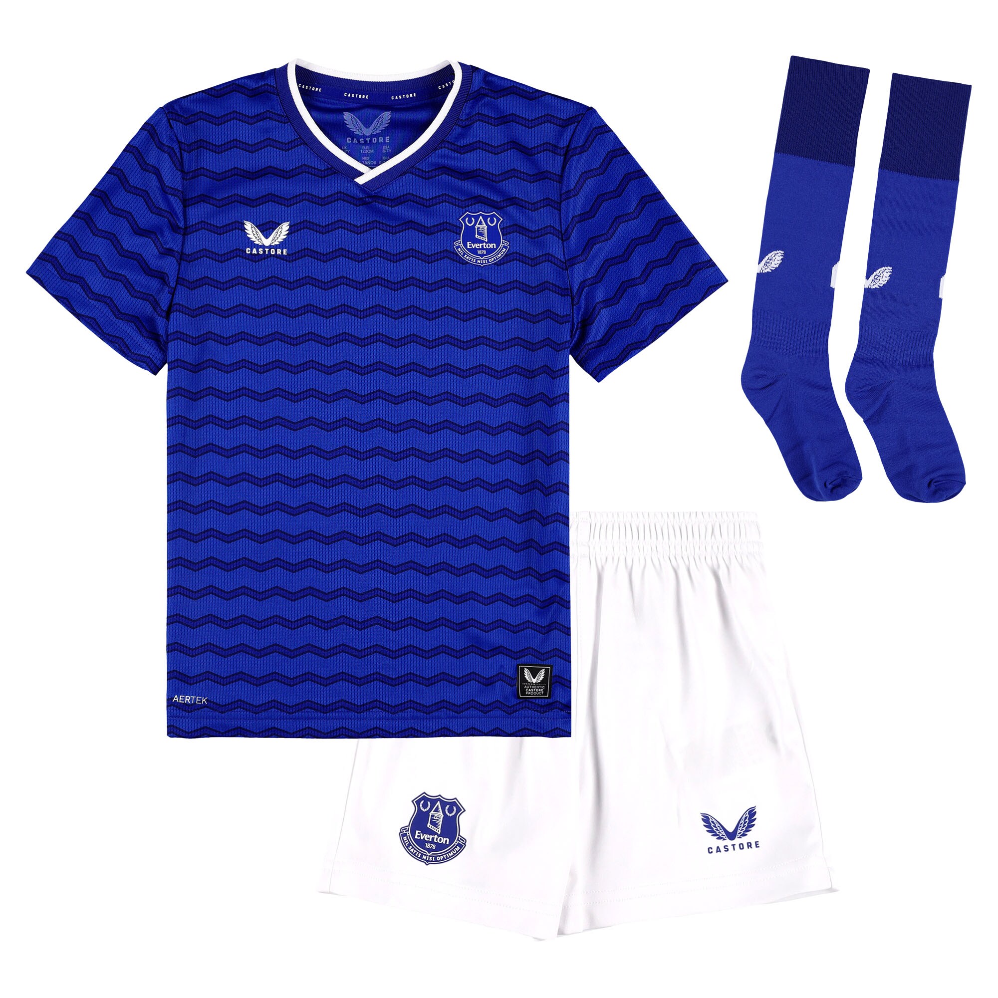 2025/26 Everton Home Football Shirt Kids Kits
