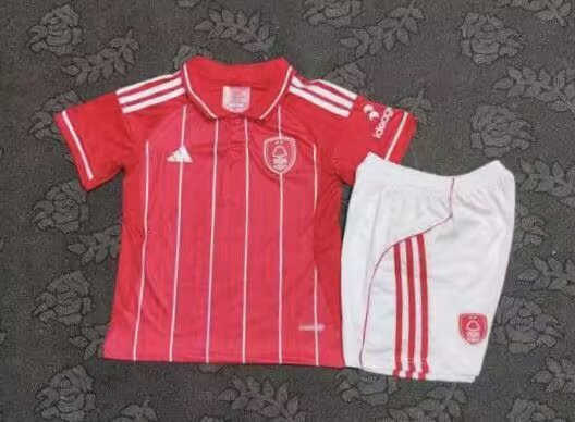 2025/26 Nottingham Forest Home Football Shirt Kids Kits