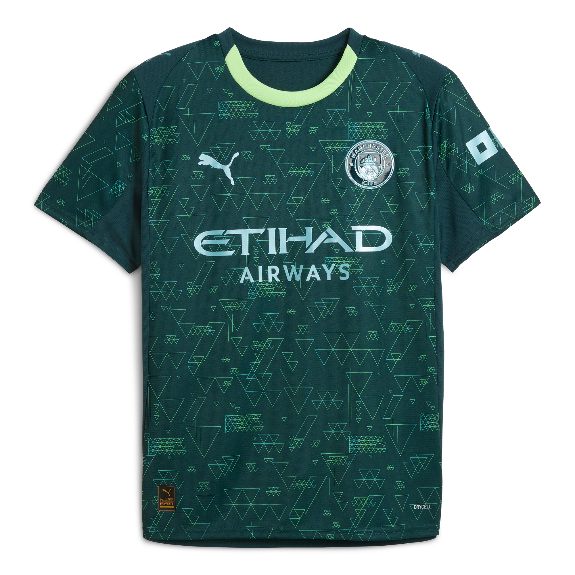 2025/26 Manchester City Soccer Jersey Fourth Custom Football Shirt Fan Version