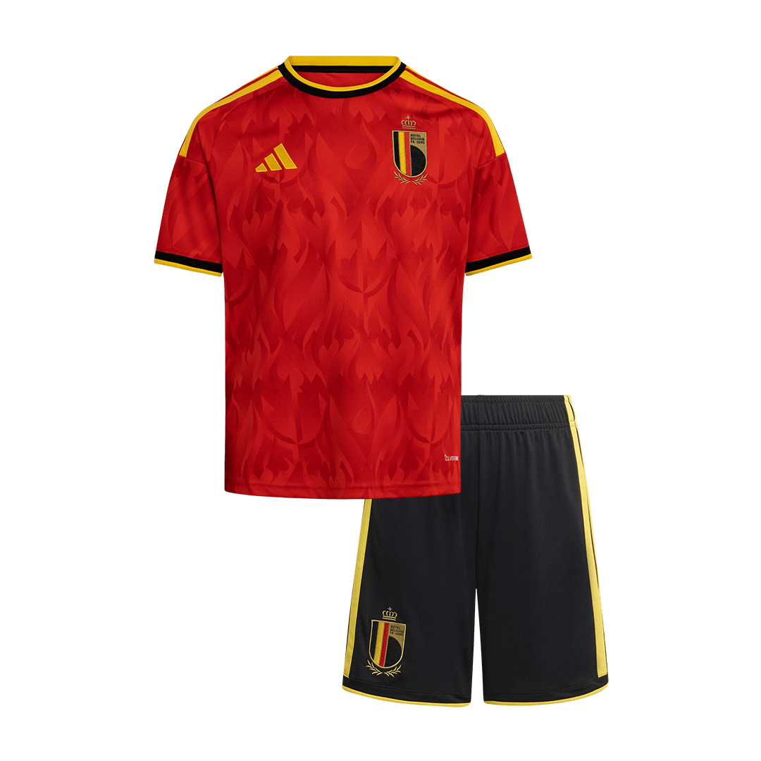 2025/26 Belgium Home Football Shirt Kids Kits