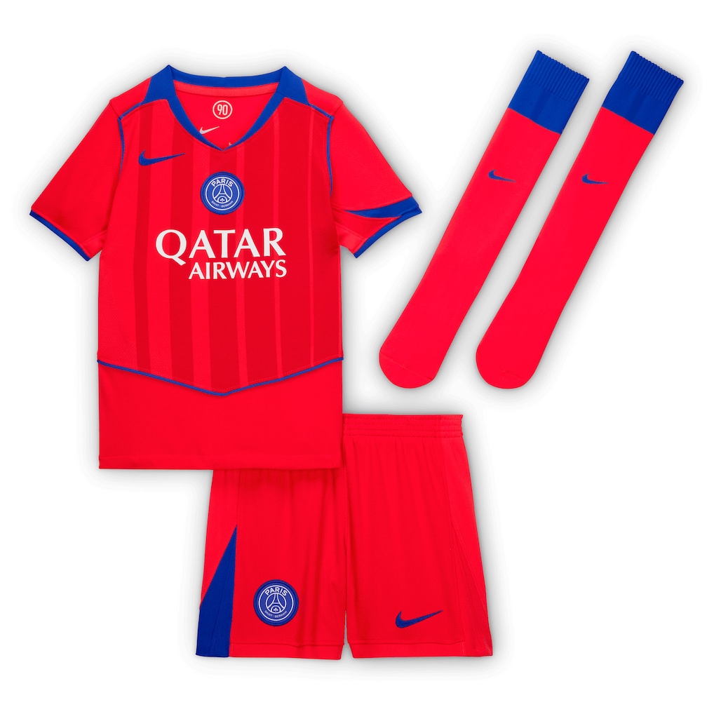 2025/26 PSG Kids Third Away Full Soccer Kits Football Shirt