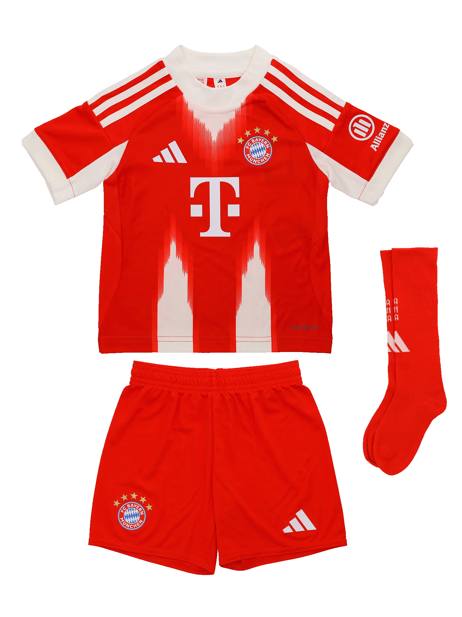 2025/26 Bayern Munich Kids & Adults Home Full Soccer Kits Football Shirt