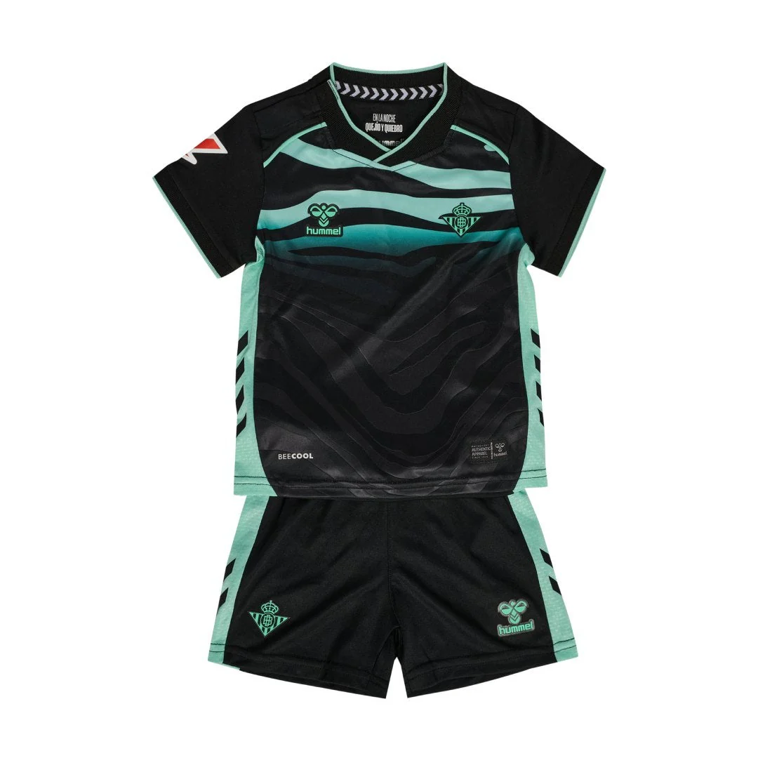 2025/26 Real Betis Third Away Kids Kits Full Soccer Football Shirt