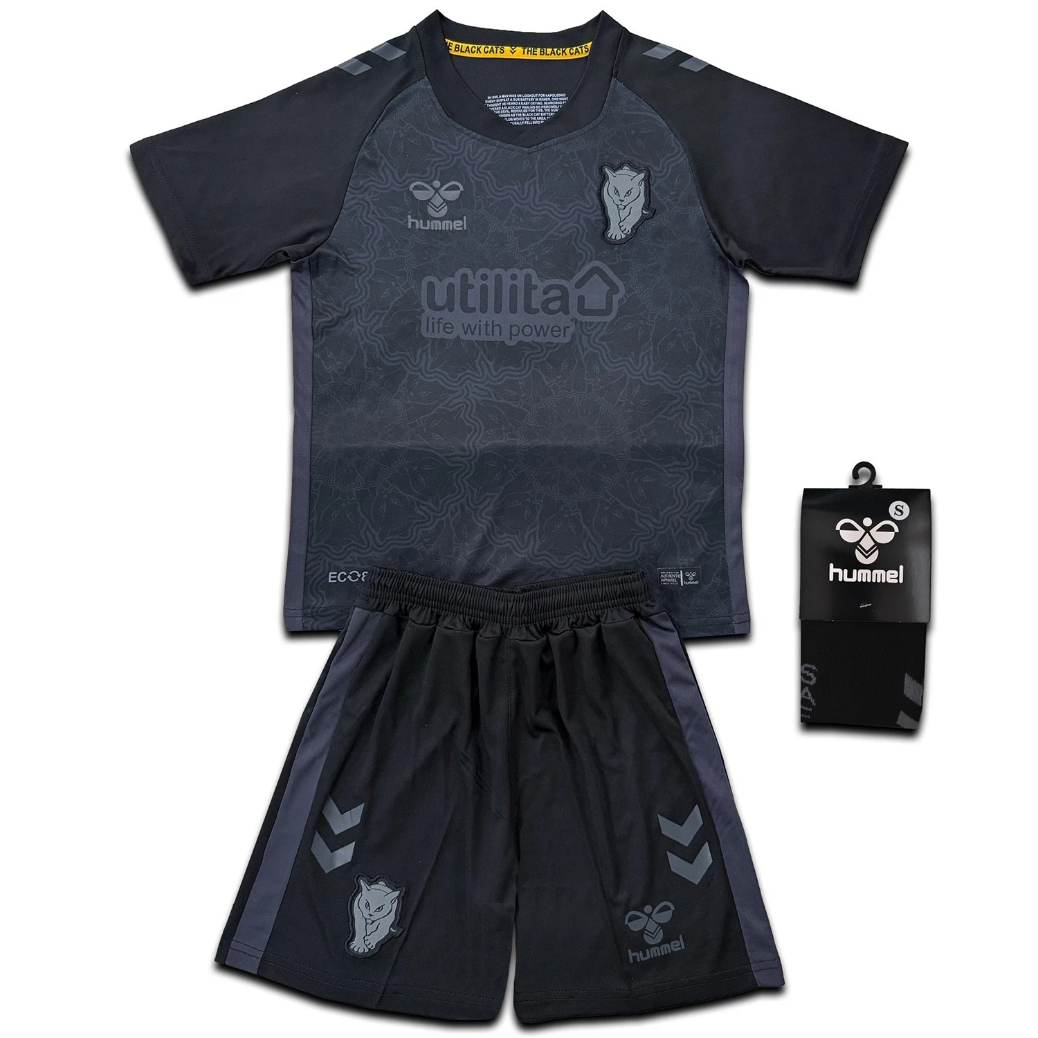 2025/26 Sunderland Third Away Kids Kits Full Soccer Football Shirt