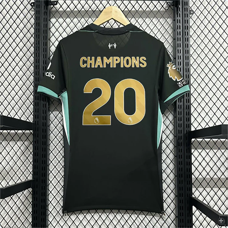 24/25 Liverpool EPL Champions Away Shirt 20 Champions