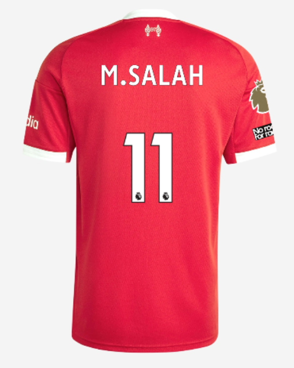 M.SALAH #11 Liverpool Home Jersey Fan Version 2025/26