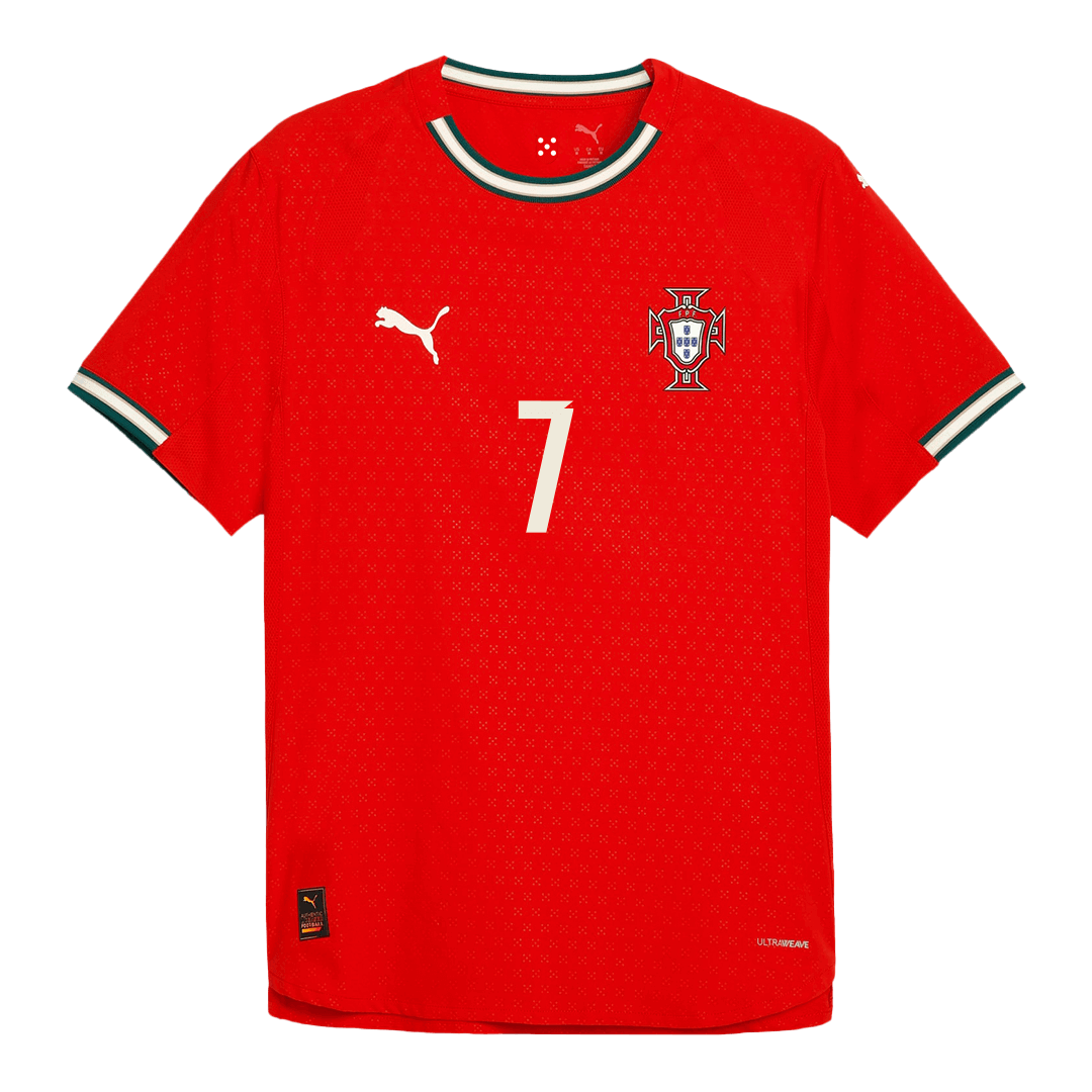 RONALDO #7 Portugal Soccer Jersey Home Custom Shirt 2025