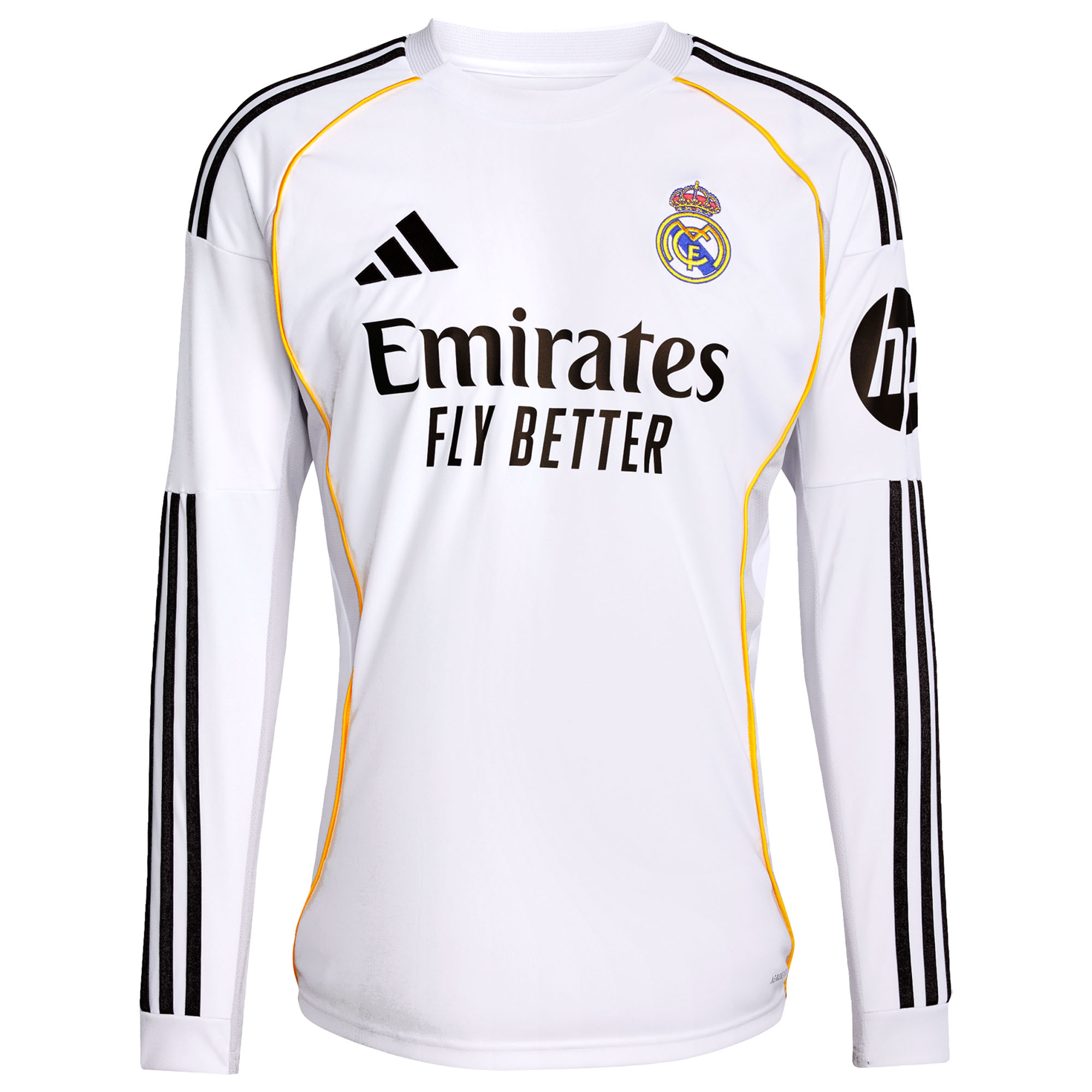 Vini Jr. #7 2025/26 Real Madrid Long Sleeves Soccer Jersey Home Custom Football Shirt