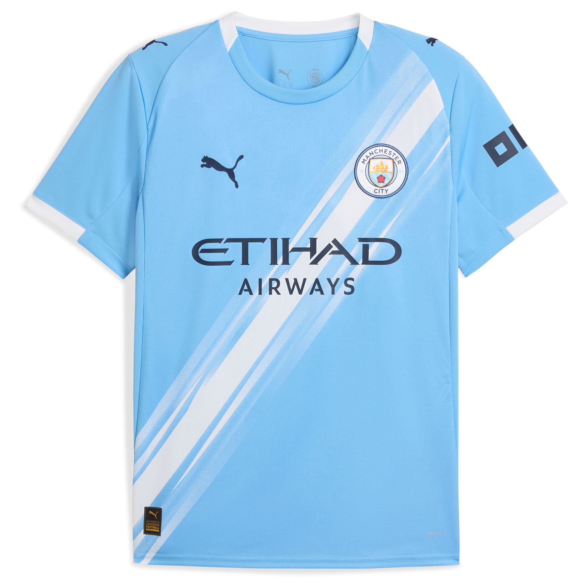 Erling Haaland #9 2025/26 Manchester City Soccer Jersey Home Custom Football Shirt Fan Version
