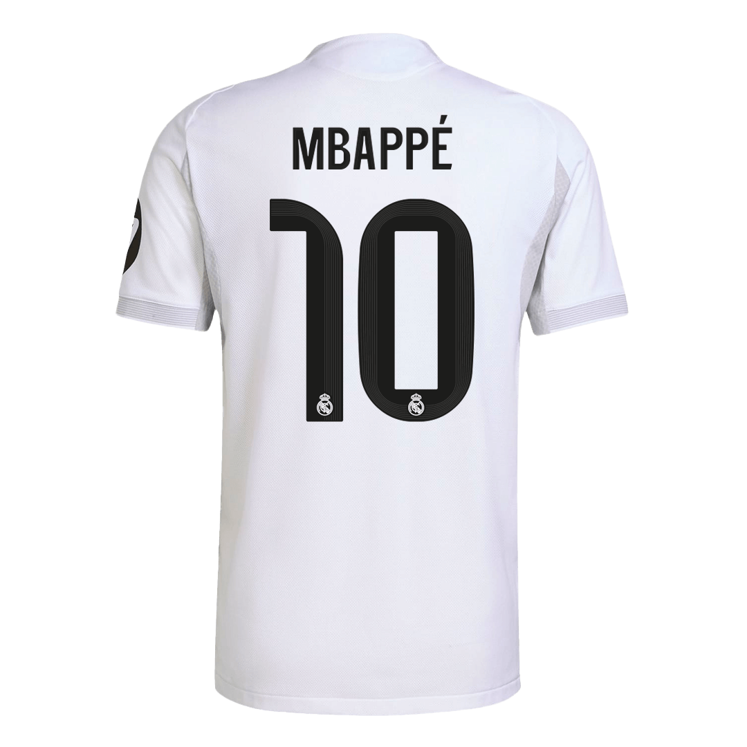 MBAPPÉ #10 2025/26 Real Madrid Soccer Jersey Home Custom Football Shirt Fan Version