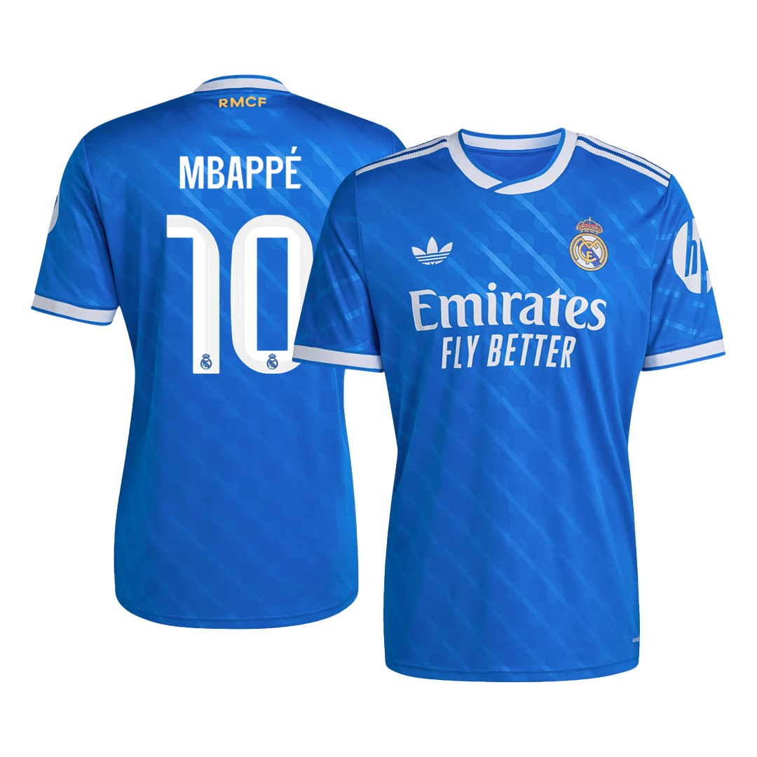 MBAPPÉ #10 2025/26 Real Madrid Soccer Jersey Third Away Custom Football Shirt Fan Version