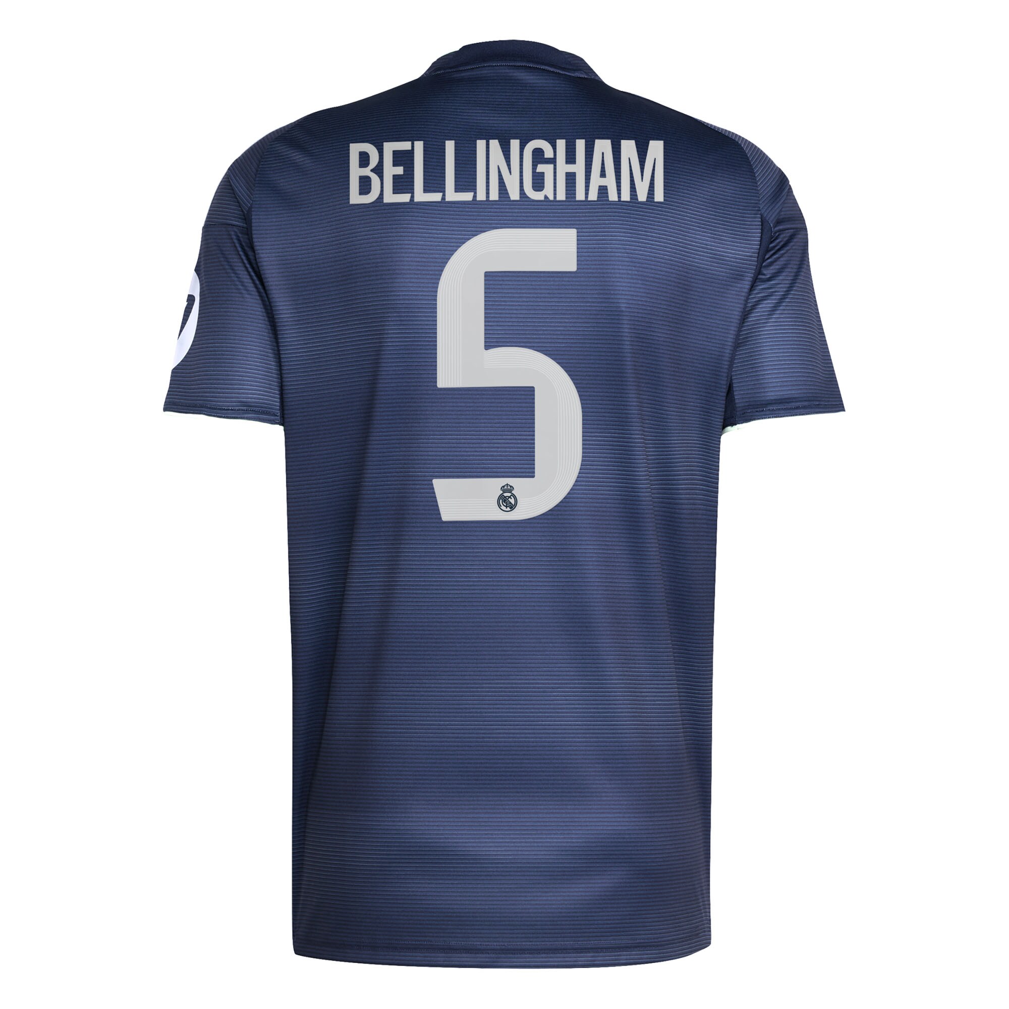 Bellingham #5 2025/26 Real Madrid Soccer Jersey Away Custom Football Shirt Fan Version