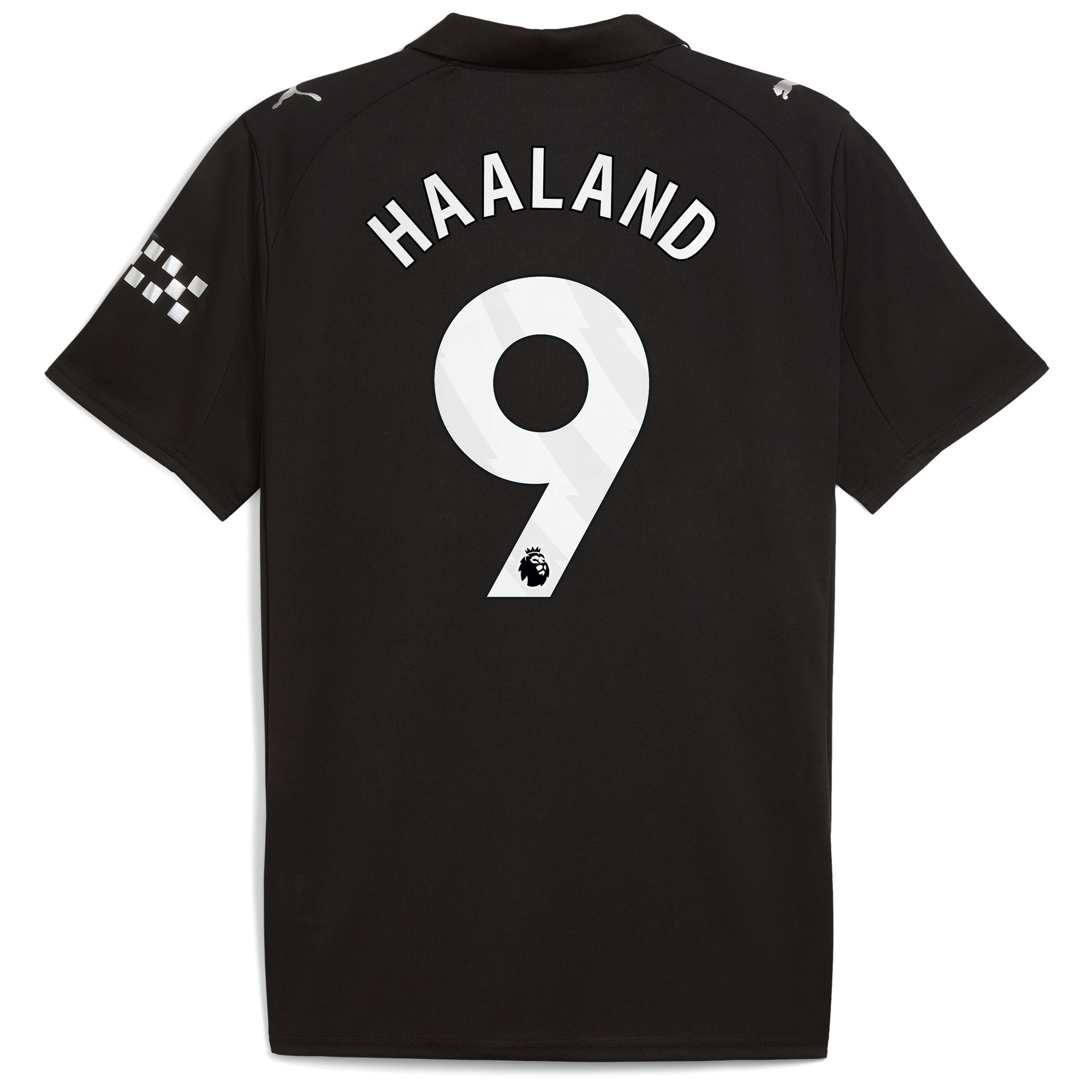 Erling Haaland #9 2025/26 Manchester City Soccer Jersey Away Custom Football Shirt Fan Version