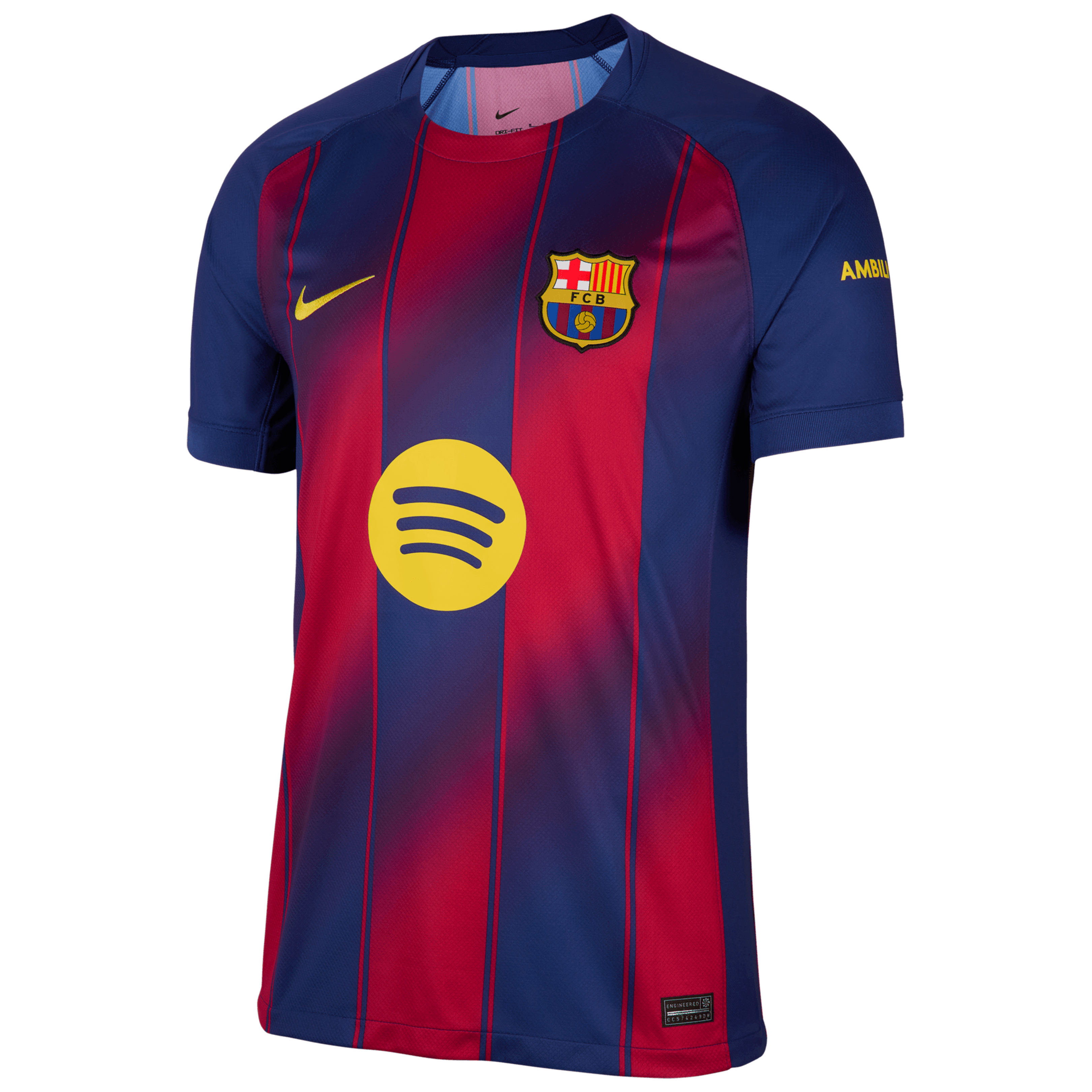 Lamine Yamal #10 2025/26 Barcelona Soccer Jersey Home Custom Football Shirt Fan Version