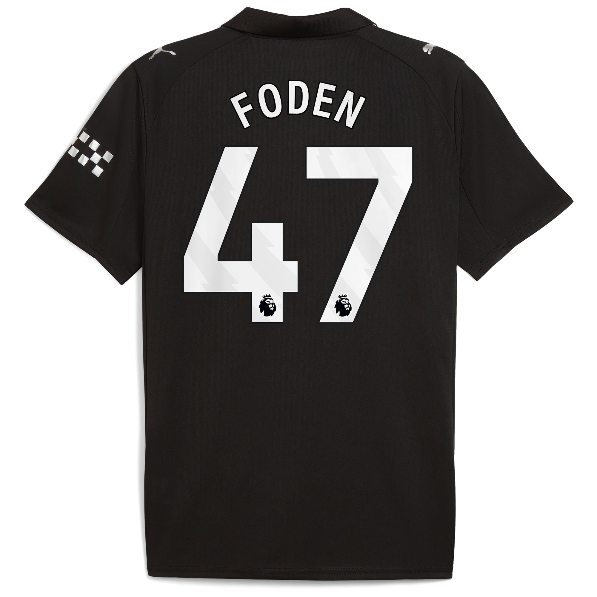 FODEN #47 2025/26 Manchester City Soccer Jersey Away Custom Football Shirt Fan Version