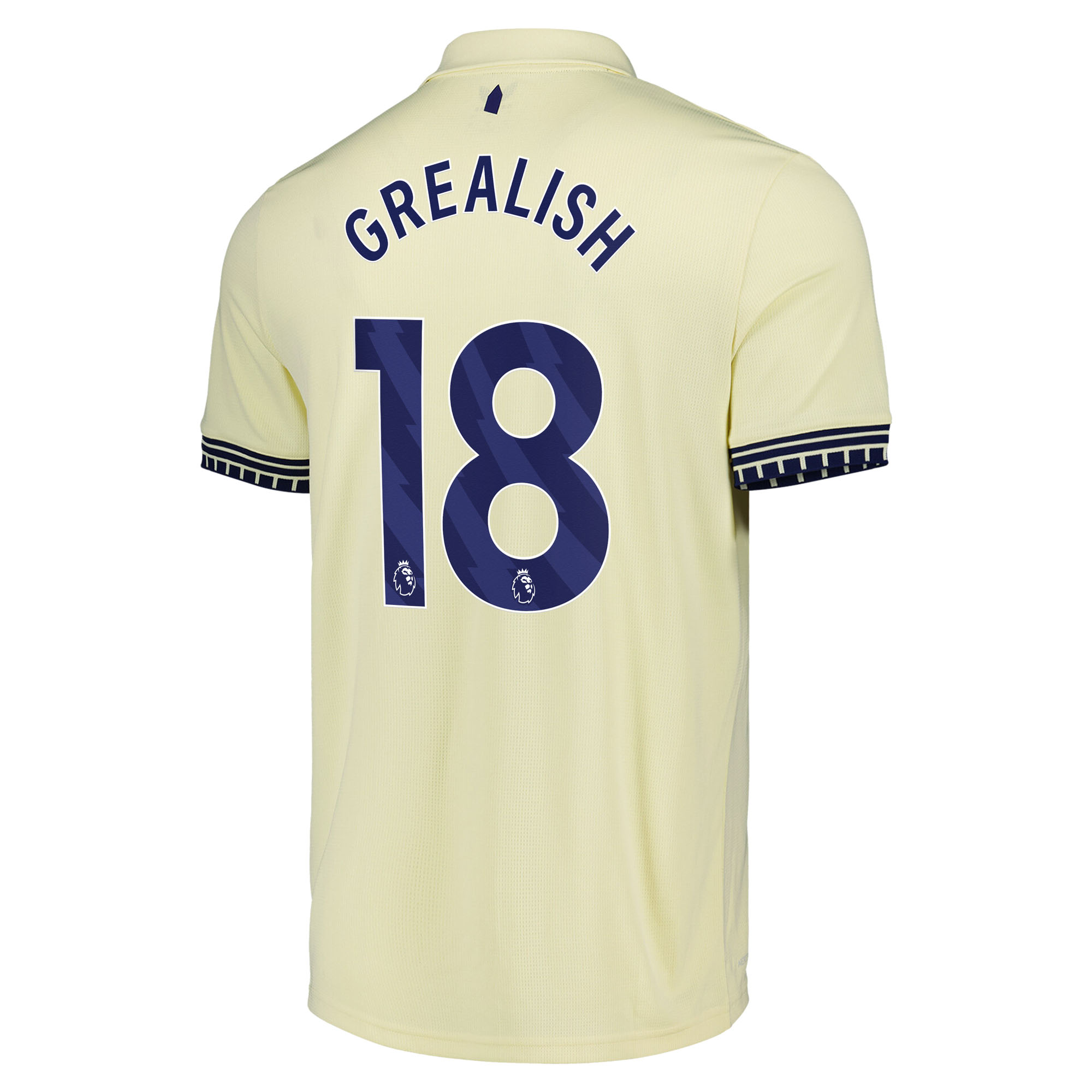 GREALISH #18 2025/26 Everton Soccer Jersey Away Custom Football Shirt Fan Version