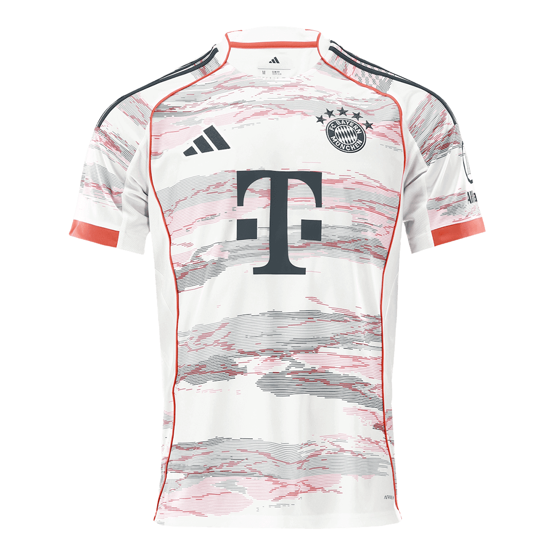 2025/26 Bayern Munich Soccer Jersey Away Custom Football Shirt Fan Version