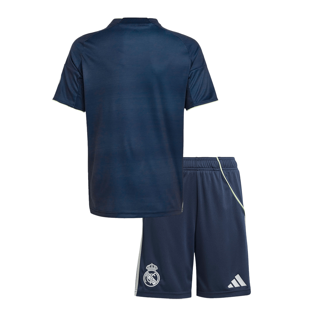 2025/26 Real Madrid Kids Away Full Soccer Kits Football Shirt
