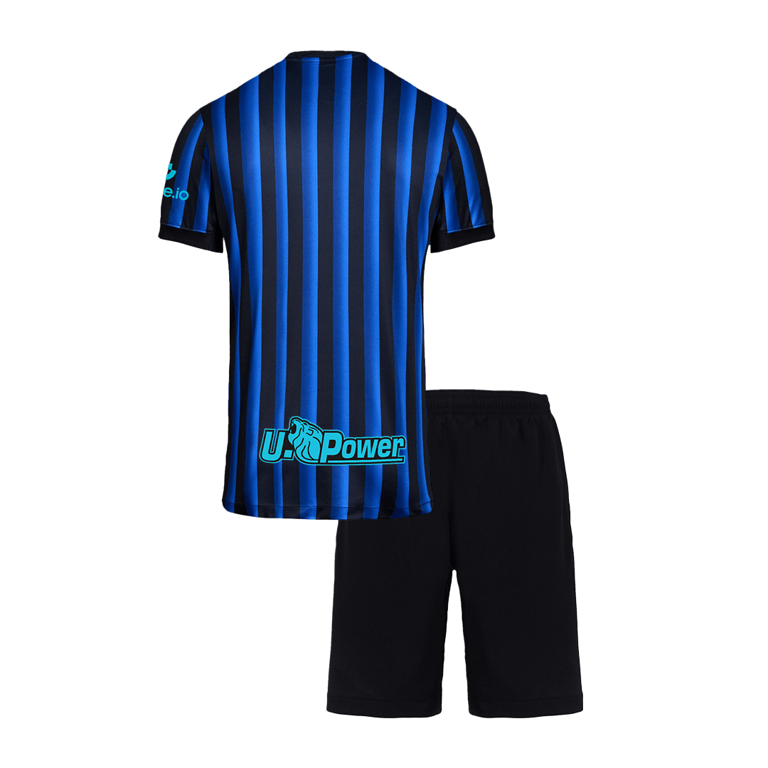 2025/26 Inter Milan Kids Home Full Soccer Kits Football Shirt