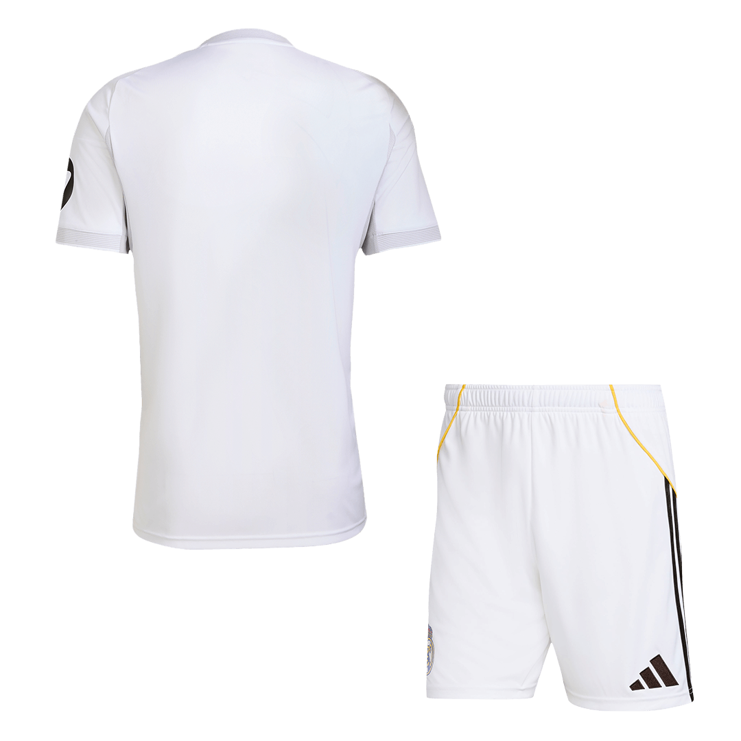 2025/26 Real Madrid Kids Home Full Soccer Kits Football Shirt
