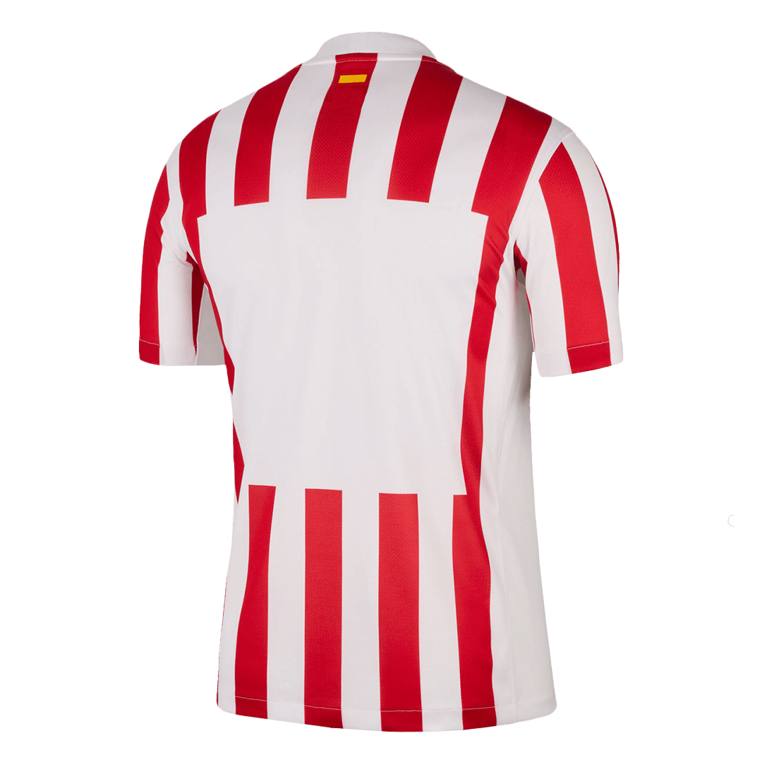 2025/26 Atletico Madrid Soccer Jersey Home Custom Football Shirt Fan Version