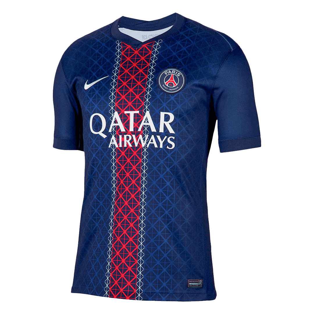 MARQUINHOS #5 2025/26 PSG Soccer Jersey Home Custom Football Shirt Fan Version