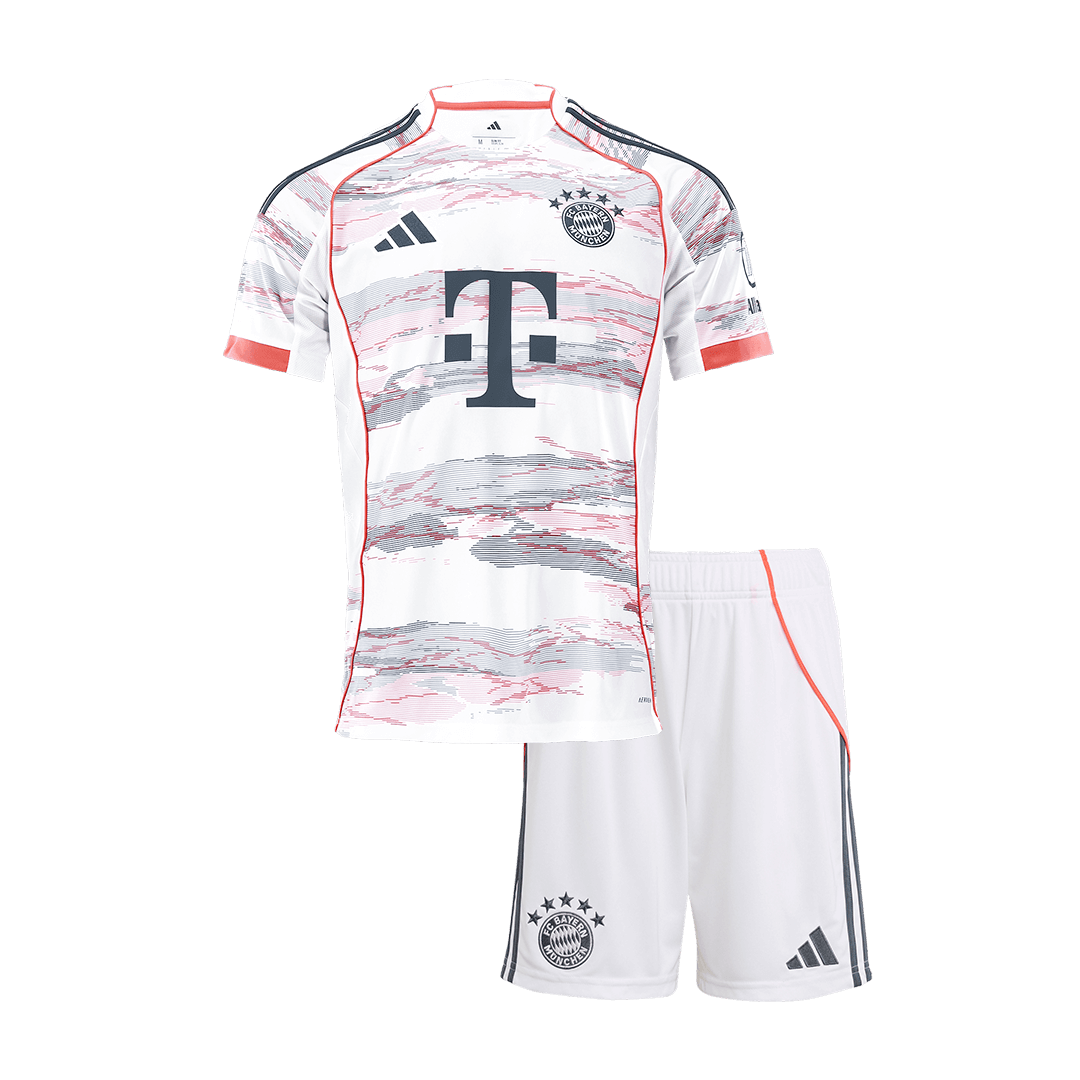2025/26 Bayern Munich Kids Away Full Soccer Kits Football Shirt