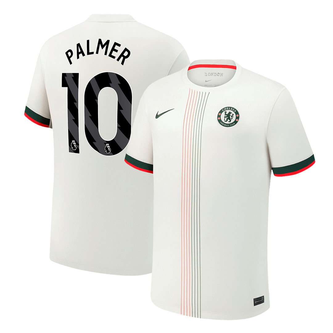 PALMER #10 2025/26 Chelsea Soccer Jersey Away Custom Football Shirt Fan Version