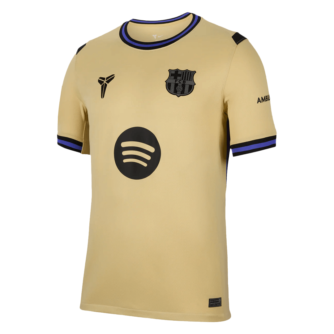 2025/26 Barcelona x Kobe Bryan Soccer Jersey Away Custom Football Shirt Fan Version