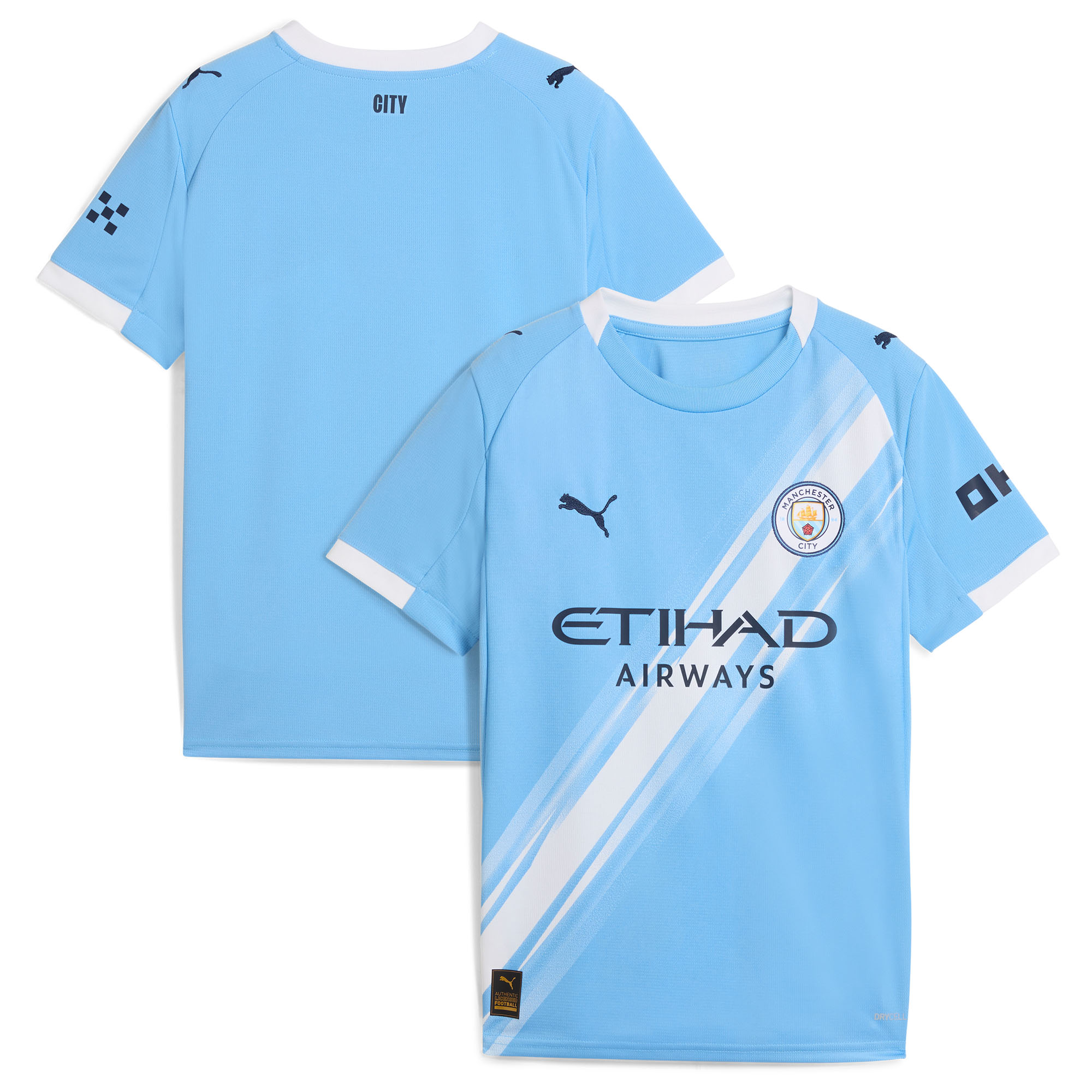 2025/26 Manchester City Soccer Jersey Home Custom Football Shirt Fan Version