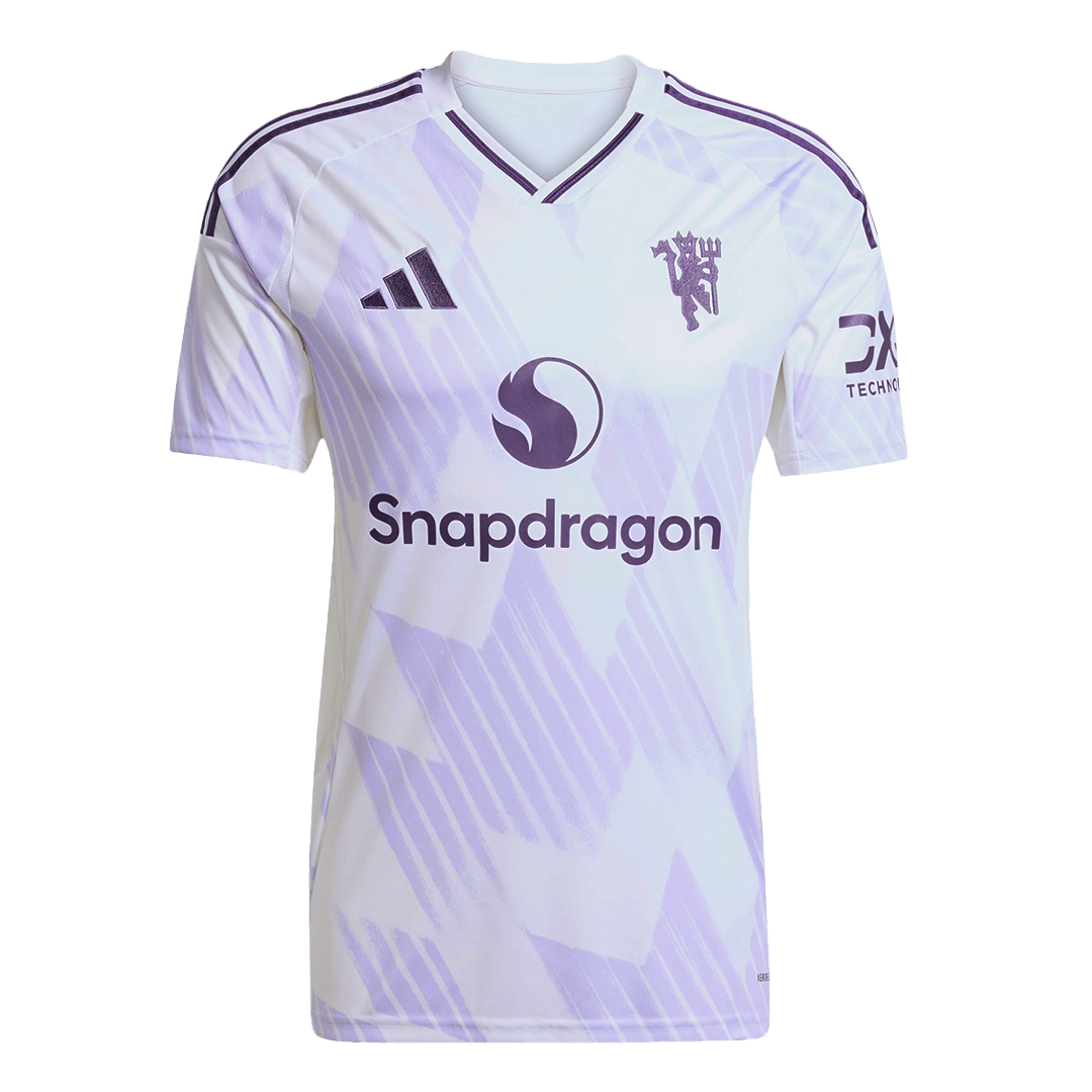 2025/26 Manchester United Soccer Jersey Away Custom Football Shirt Fan Version