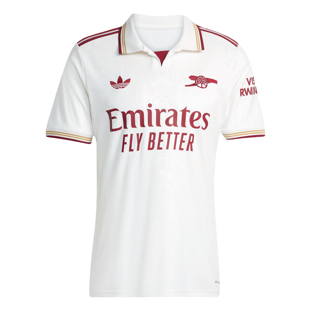 2025/26 Arsenal Soccer Jersey Third Away Custom Football Shirt Fan Version