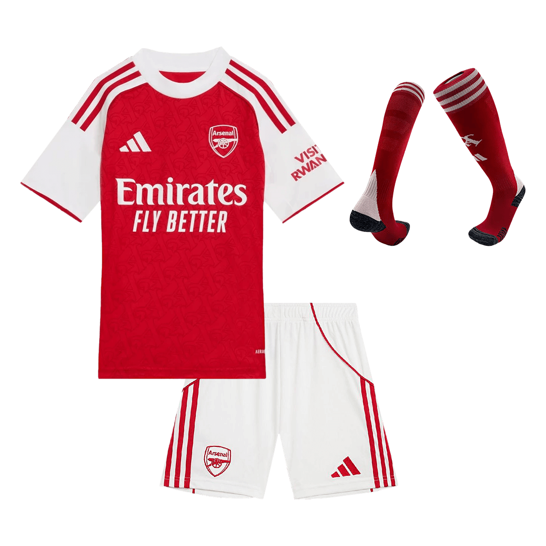 2025/26 Arsenal Kids Home Full Soccer Kits Football Shirt