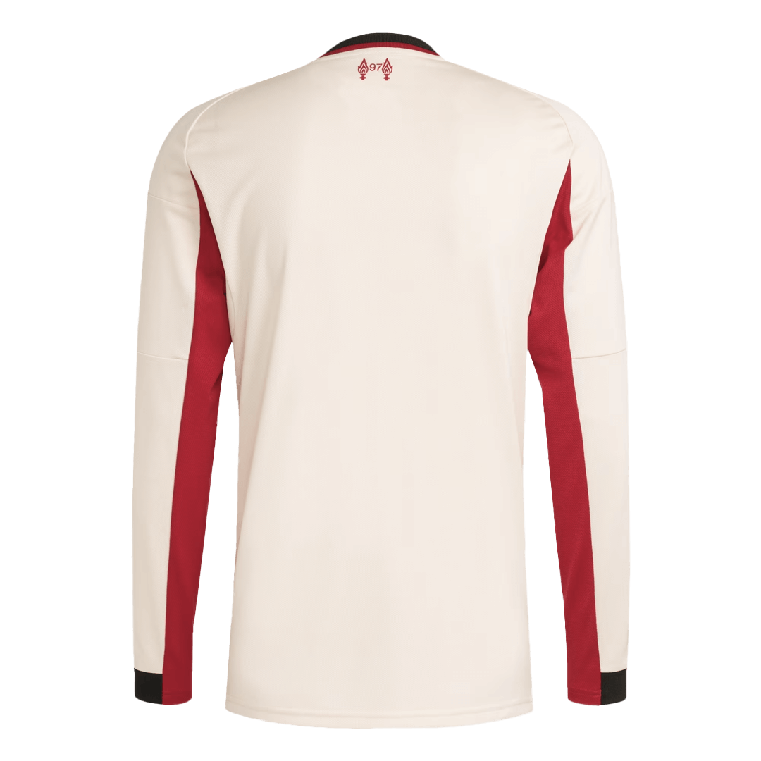 25/26 Liverpool Long Sleeve Jersey Away Football Shirt