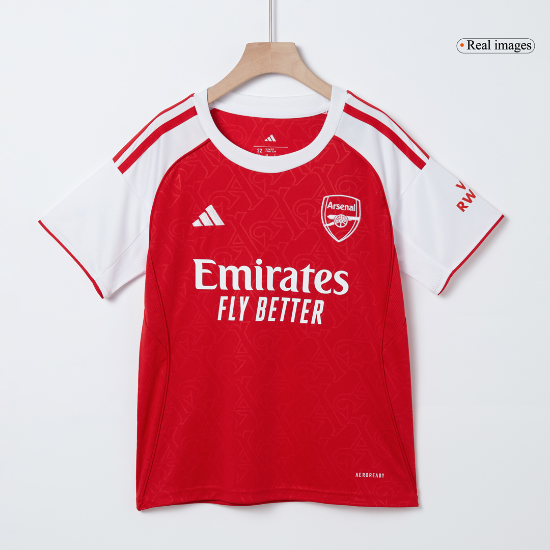 2025/26 Arsenal Kids Home Full Soccer Kits Football Shirt