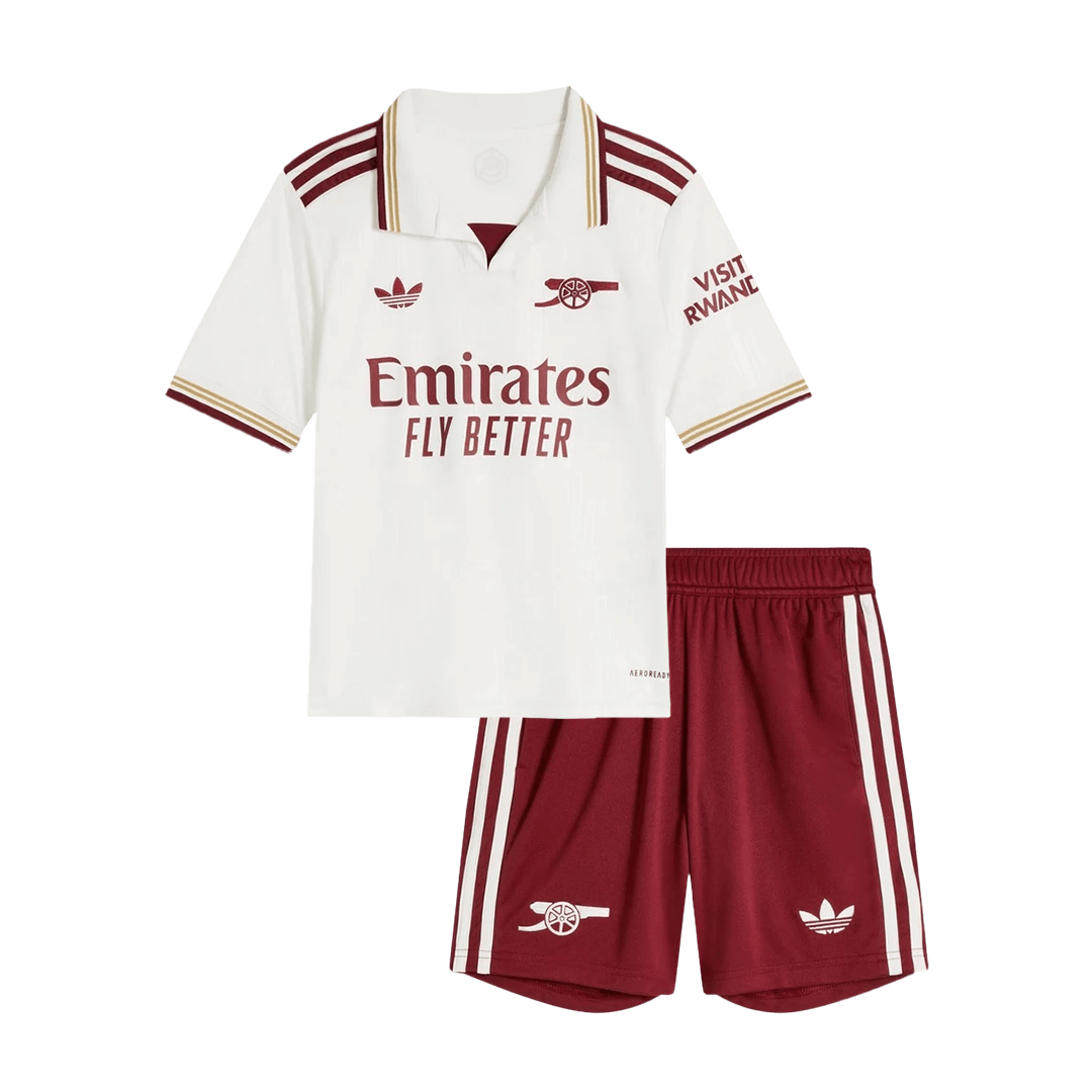 2025/26 Arsenal Kids Third Away Full Soccer Kits Football Shirt