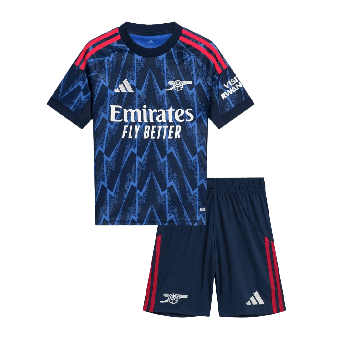 2025/26 Arsenal Kids Away Full Soccer Kits Football Shirt