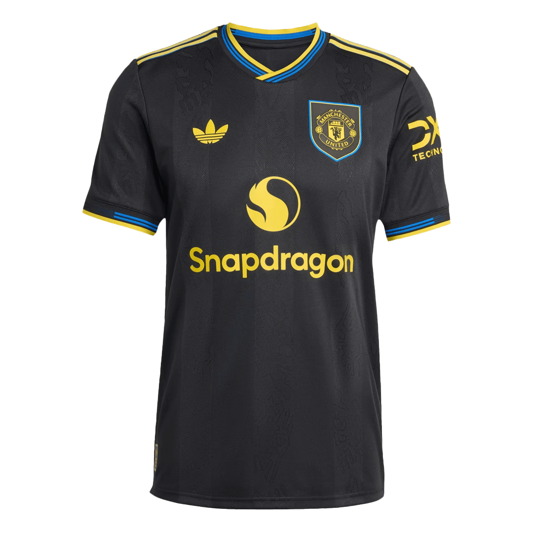 25/26 Manchester United Third Away Football Shirt Player version
