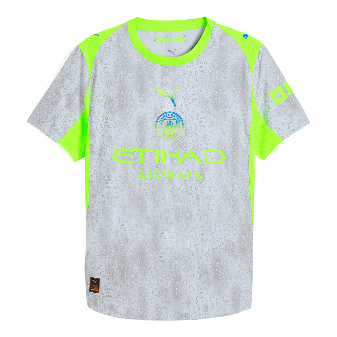 25/26 Manchester City Third Away Football Shirt Player version