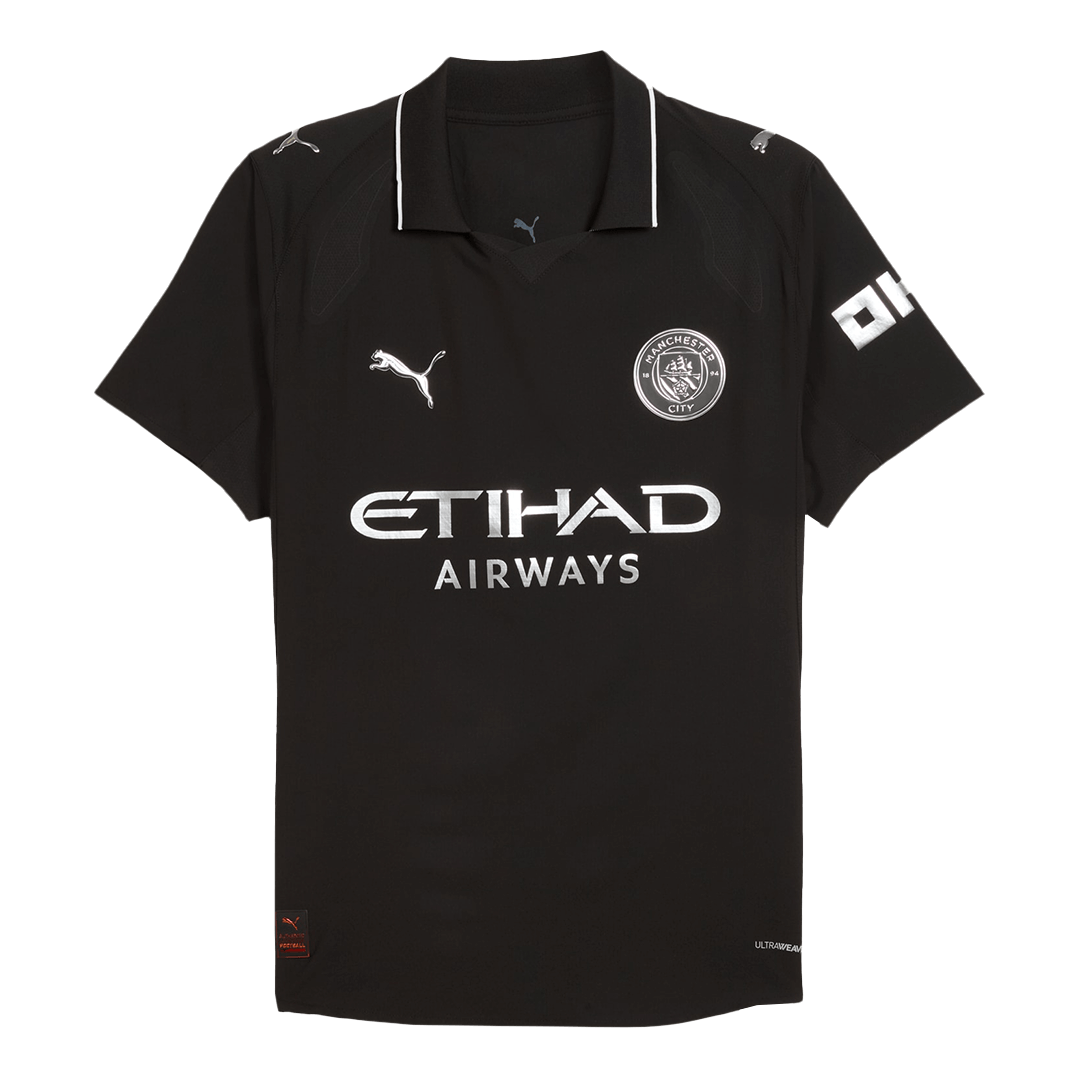 25/26 Manchester City Away Football Shirt Player version