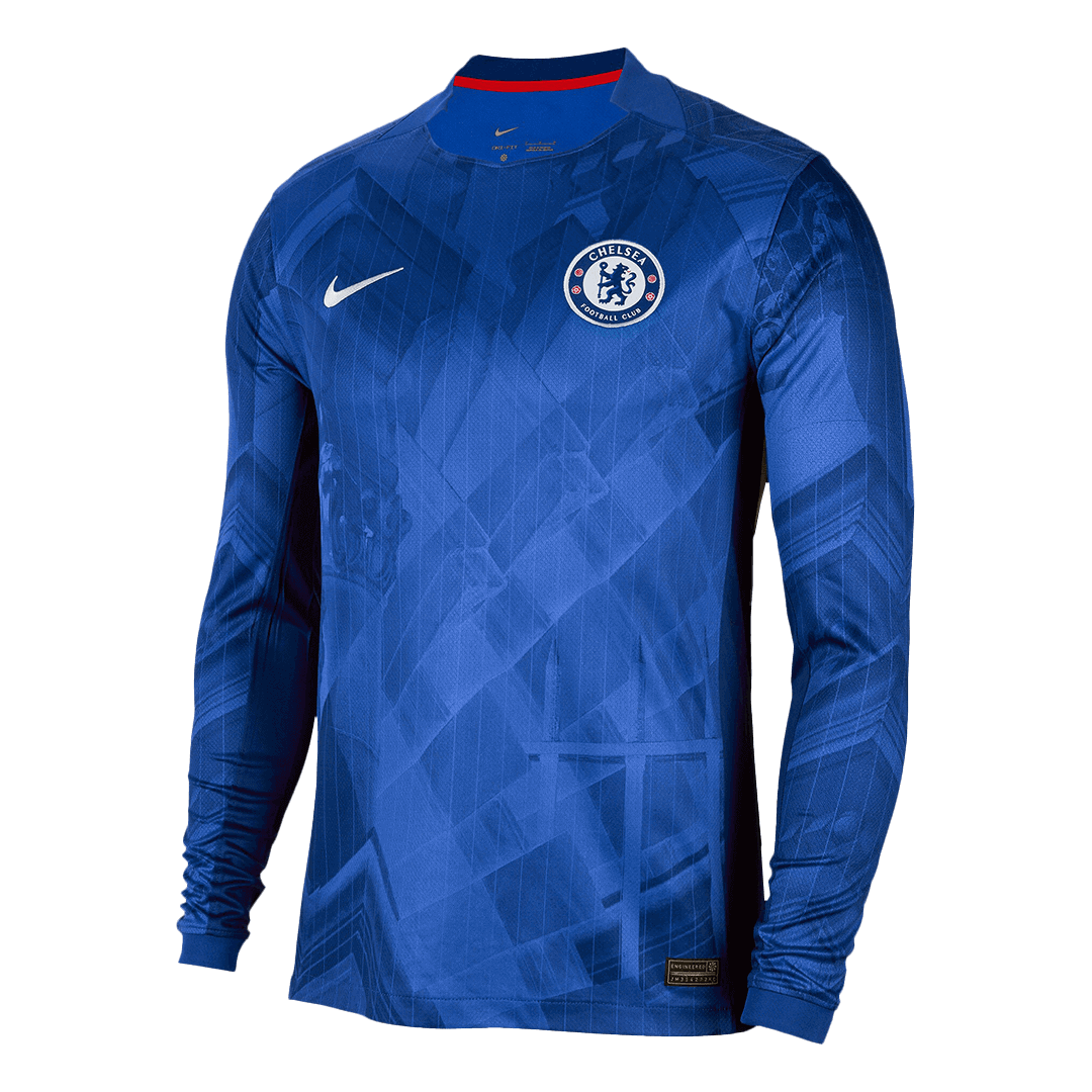 2025/26 Chelsea Long Sleeves Jersey Home Custom Football Shirt